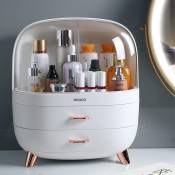 Universal Salle de bain maquillage tiroir organisateur bureau beauté rangement boîte cosmétique bijoux vernis à ongles récipient m