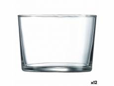Verre luminarc ruta 23 transparent verre (230 ml) (12 unités)