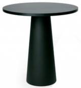 Accessoire table / Pied pour table Container / H 70 cm - Pour plateau Ø 70 cm - Moooi noir en plastique