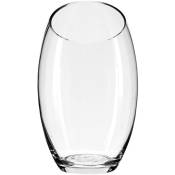 Atmosphera - Vase bombé verre H23cm créateur d'intérieur - Transparent