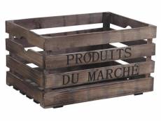 Aubry gaspard - caisse en bois produits du marché