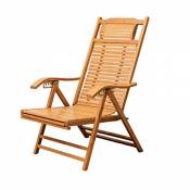 Chaise à bascule étroite Chaise à bascule en bambou