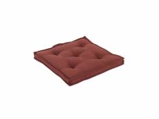 Coussin pour chaises de jardin standard couleur oléfine rouge, 42x42x5cm ,