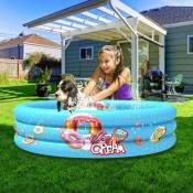 Ensoleille - piscine gonflable pour enfants en pvc piscine gonflable pour bébé jouets gonflables intérieurs extérieurs-Ensoleillé