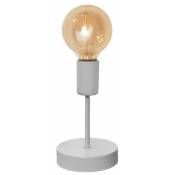 Helam Lighting - Helam tube Lampe à Poser Grise 12cm