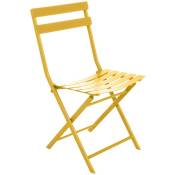 Hesperide - Chaise de jardin pliante Greensboro moutarde