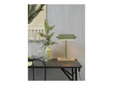 Lampe de table vintage bois et métal cambridge LP-35215817