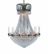 Lustre en cristal LÄCKÖ antique 15 ampoules