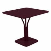 Table carrée Luxembourg / 80 x 80 cm - Pied central