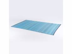 Tapis d'extérieur rectangulaire 120x180 cm,bleu et