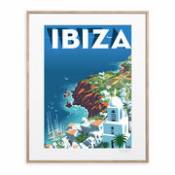 Affiche Monsieur Z - Ibiza / 40 x 50 cm - Image Republic multicolore en papier