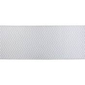 Beliani - Tapis Classique Blanc et Gris 80 x 200 cm en Polyester Long pour Couloir Saikheda - Blanc
