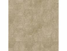 Carreaux adhésifs en cuir écologique hexagone sable beige - 357259 - 1 m² 357259