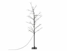 Ecd germany arbre led avec 240 led blanc chaud, 120 cm, arbre lumineux avec minuterie, arbre lumineux intérieur et extérieur ip44, arbre décoratif ill