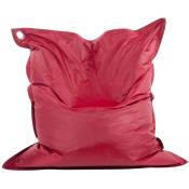 Grand coussin uni Maxi Bordeaux