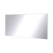 Meublorama - Grand miroir fabio blanc. Accessoire idéal pour votre salon ou salle à manger - Blanc