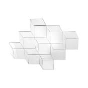 Miroir sans contour design cube 95x121cm