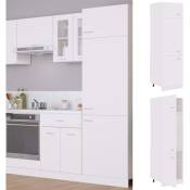 Prolenta Premium - Maison du'Monde - Armoire de réfrigérateur Blanc 60x57x207 cm