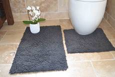 Rapport Ensemble de tapis de bain et contour WC en