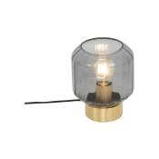 Stiklo - Lampe de table - 1 lumière - ø 175 mm - Doré/Laiton - Moderne - éclairage intérieur - Salon i Chambre i Cuisine i Salle à manger