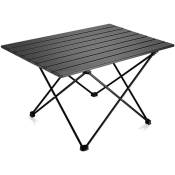 Table D'ExtéRieur Pliable Portable en Aluminium Camping