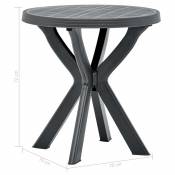 Table de bistro outdoor - Anthracite - Ø70 cm