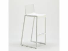 Tabouret chaise haut design en fiberglass kasar pour salle à manger et bar boonen design