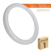 Tube T8 Circulaire G10 225mm 12W 1200LM 6500K Blanc Froid 6500K - Lot de 1 u. - Blanc Froid 6500K