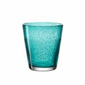 Verre Burano / Bullé - 330 ml - Leonardo bleu en verre