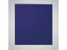Vidaxl store enrouleur occultant 140 x 230 cm bleu