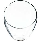 Atmosphera - Coupe boule sur pied verre H22cm créateur d'intérieur - Transparent