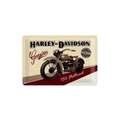 Harley Davidson - Plaque métallique