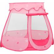 Helloshop26 - Tente de jeu pour enfants 102 x 102 x 82 cm rose - Rose