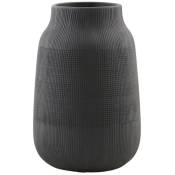 House Doctor - Vase groove noir - Noir