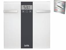 LAICA PS5000 – Bathroom Scale (LCD, 29 x 72 mm, Grey, White, Square, AAA, Alkaline)