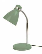 Leitmotiv Lampe de table Study en métal vert jungle,