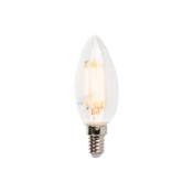 Luedd - Lampe bougie led E14 dimmable B35 5W 380 lm