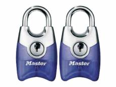 Master lock - 2 cadenas s'entrouvrant fusion 20 mm
