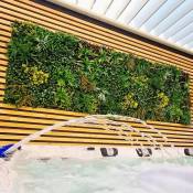 Mur Vegetal Artificiel Jungle mgs plaque 1m2 decoration