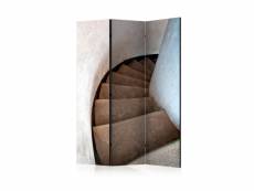 Paravent 3 volets - spiral stairs [room dividers] A1-PARAVENTtc0960