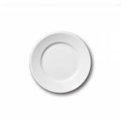 Petite assiette porcelaine blanche - D 17 cm - Tivoli