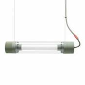 Suspension Tjoep Small / Applique LED - L 50 cm - Orientable - Fatboy vert en plastique