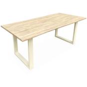 Sweeek - Table intérieur / extérieur en bois 180cm.