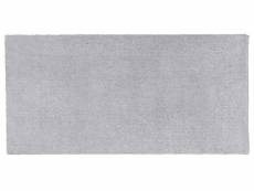 Tapis gris clair 80 x 150 cm demre 67435