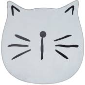Tapis pour Enfants Animal Imprimé Chat ⌀ 100 cm Gris Kitty - Gris