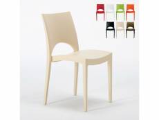 Chaise en polypropylène empilable salle à manger
