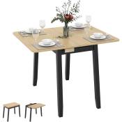 Costway - Table Pliante Cuisine, Table Extensible pour