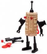 Décoration Corker Robot / Pour bouchon de liège -