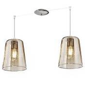 Double suspension top light shaded 1164cr s2 e27 led