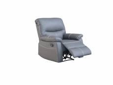 Fauteuil relax gris joey